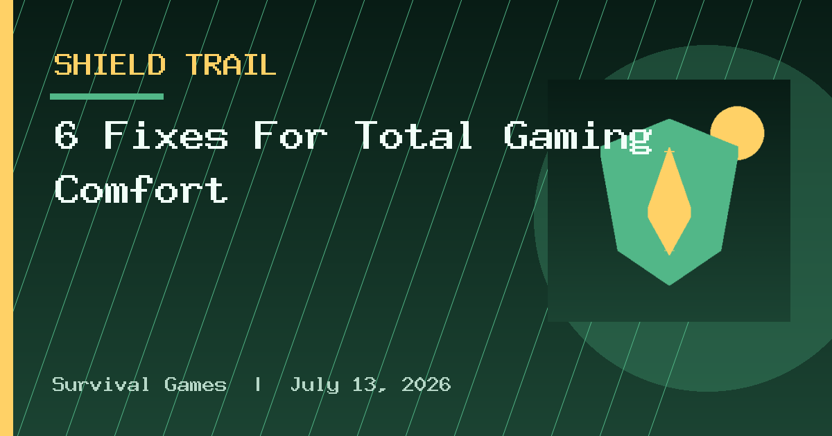 6 Fixes For Total Gaming Comfort