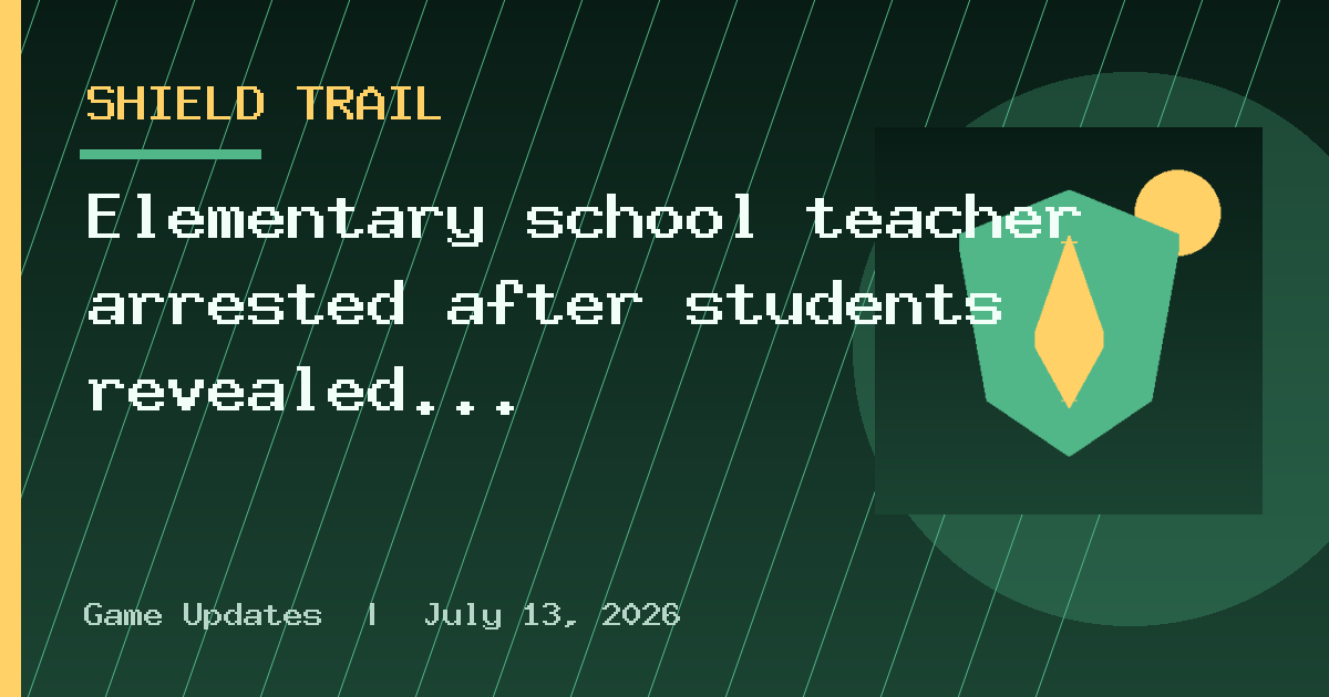 Elementary school teacher arrested after students revealed the shockingly