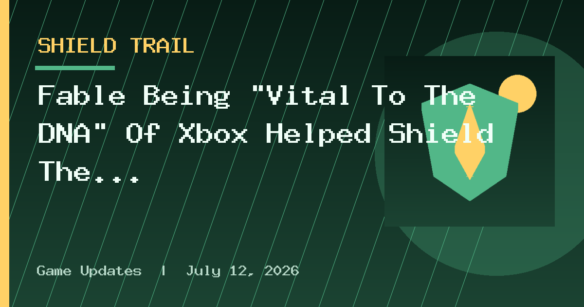 Fable Being “Vital To The DNA” Of Xbox Helped Shield The Game From Hardship