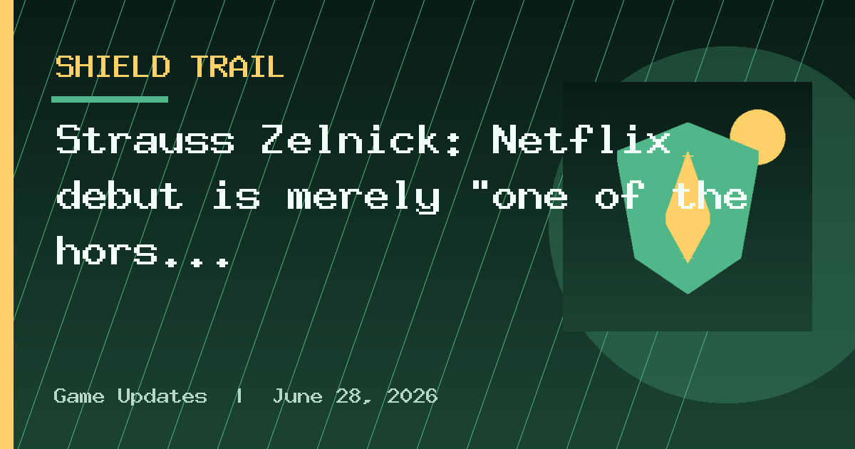 Strauss Zelnick: Netflix debut is merely "one of the hors d'oeuvres" for full