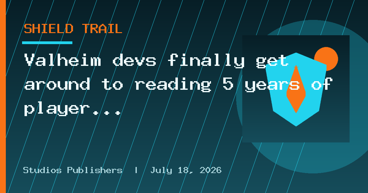 Valheim devs finally get around to reading 5 years of player feedback, let you
